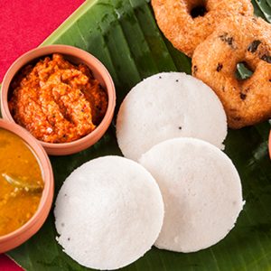 Sambar Idly & Vada (1pc)