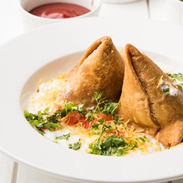 Samosa Chat (1 pc)